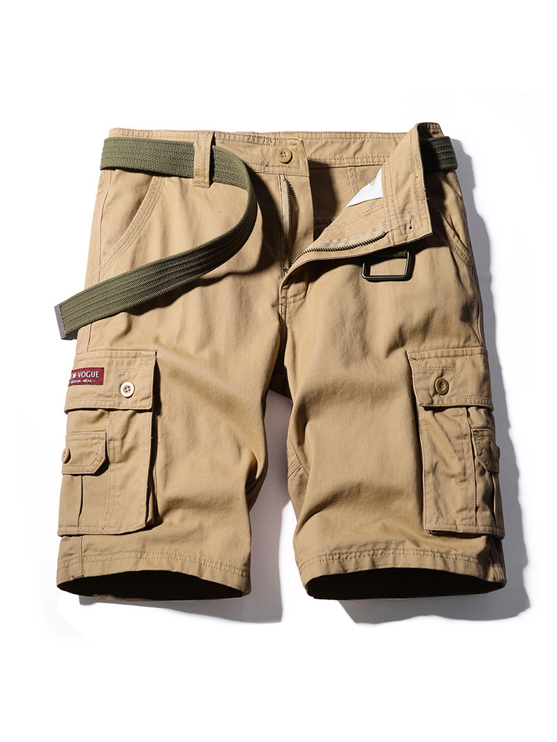 Men's Multi-pocket Casual Sports Straight Shorts