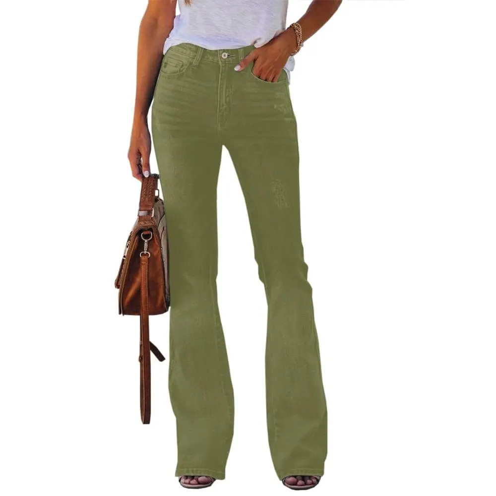 Women's High-Waisted Stretch Jeans
