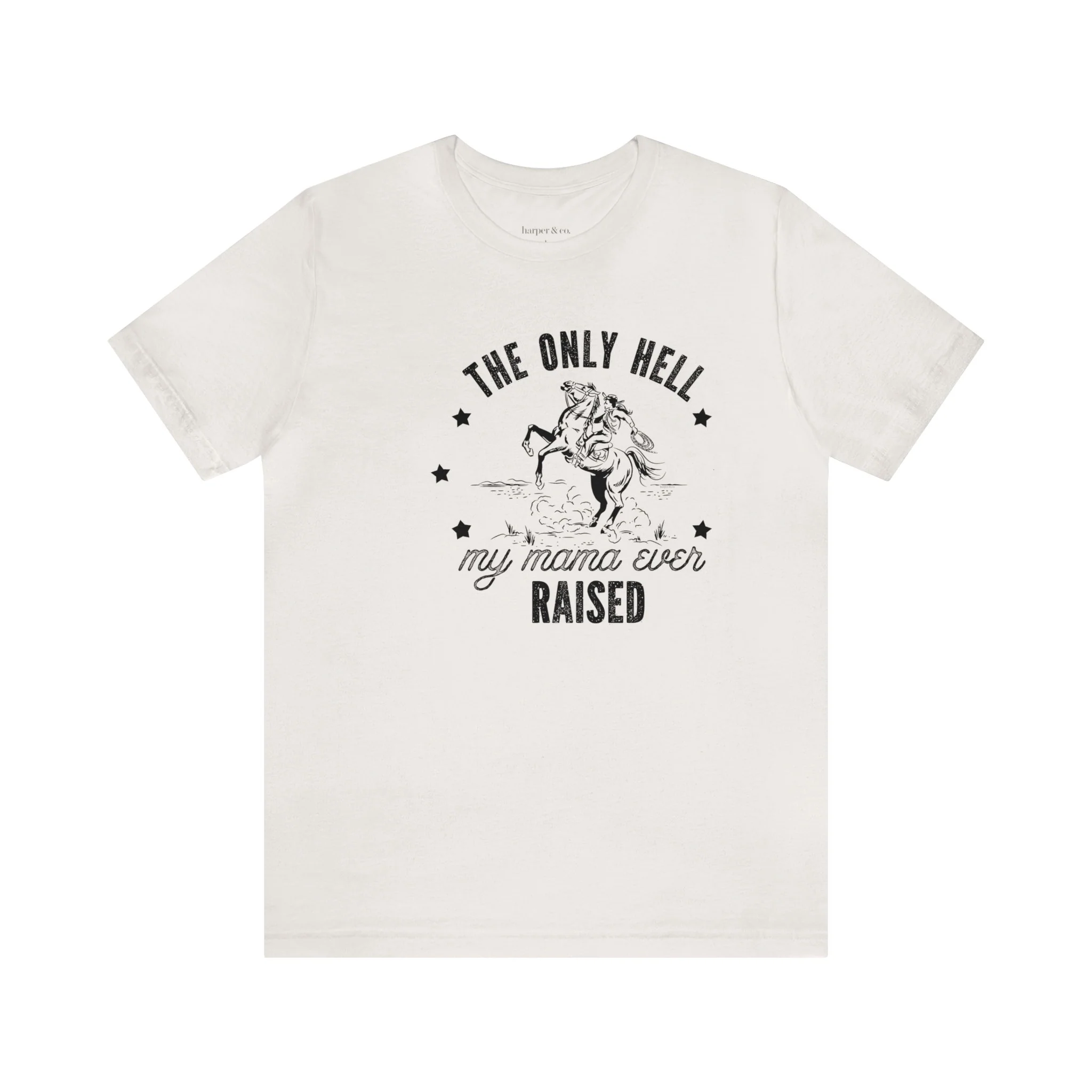 Mama Raised Hell Bella Canvas Unisex Jersey Tank