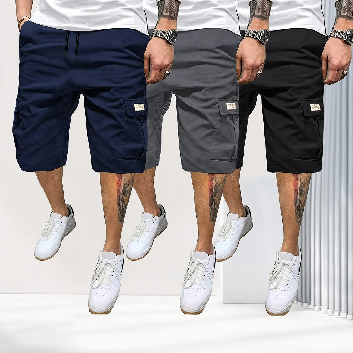 Men's Summer Shorts Set