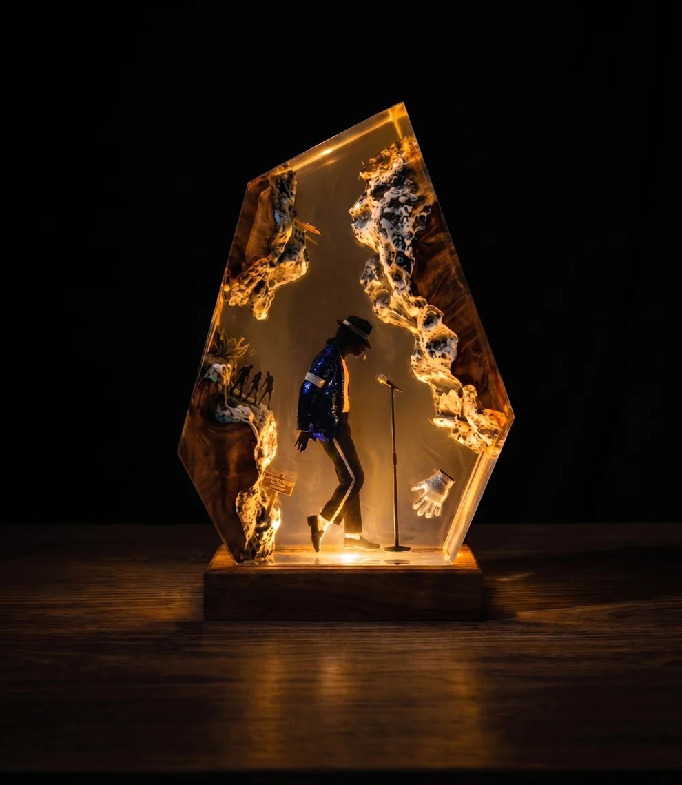 May PromotionHandcrafted Resin Lamp — MJ