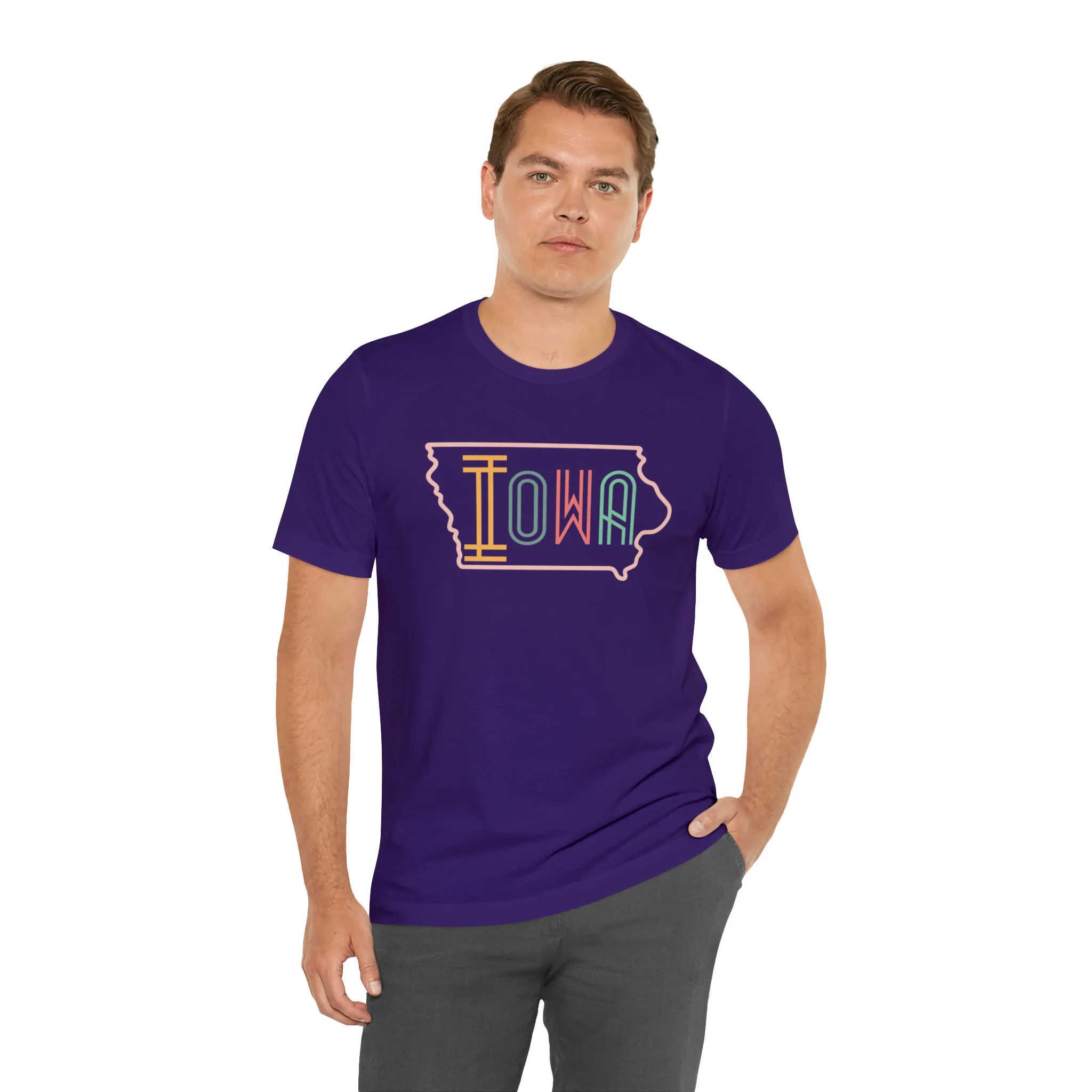 Iowa Light Unisex Jersey Short Sleeve Tee