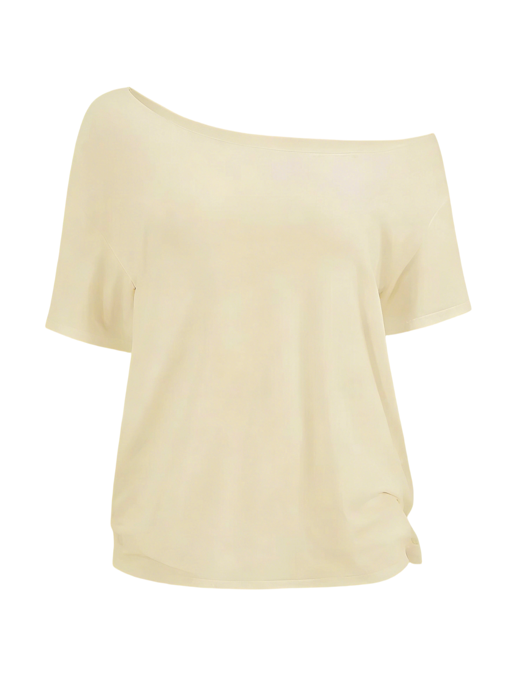 Casual basic short-sleeved T-shirt