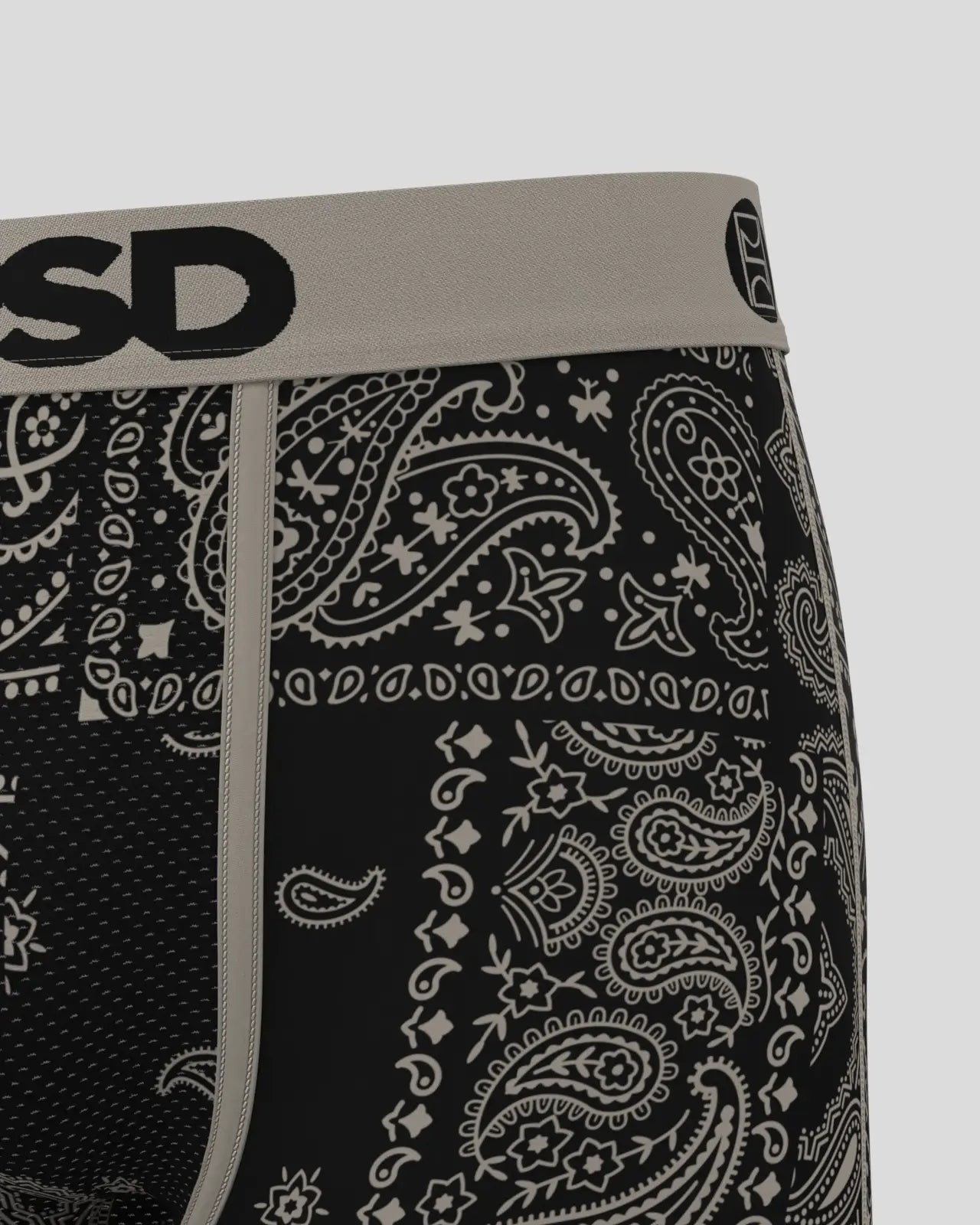 Khaki Paisley