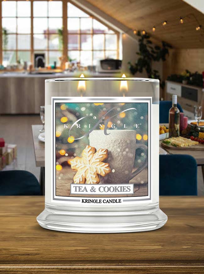 Tea & Cookies Medium Jar | Soy Candle