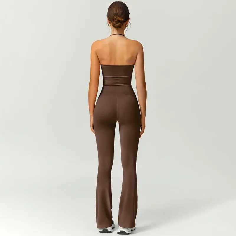 Stylish Yoga Set – Slim Fit Jacket & Jumpsuit