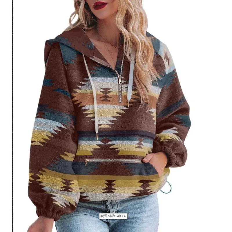 Women’s Oversized Hoodie Zip Up Long Sleeve Loose Fit Sweatshirts
