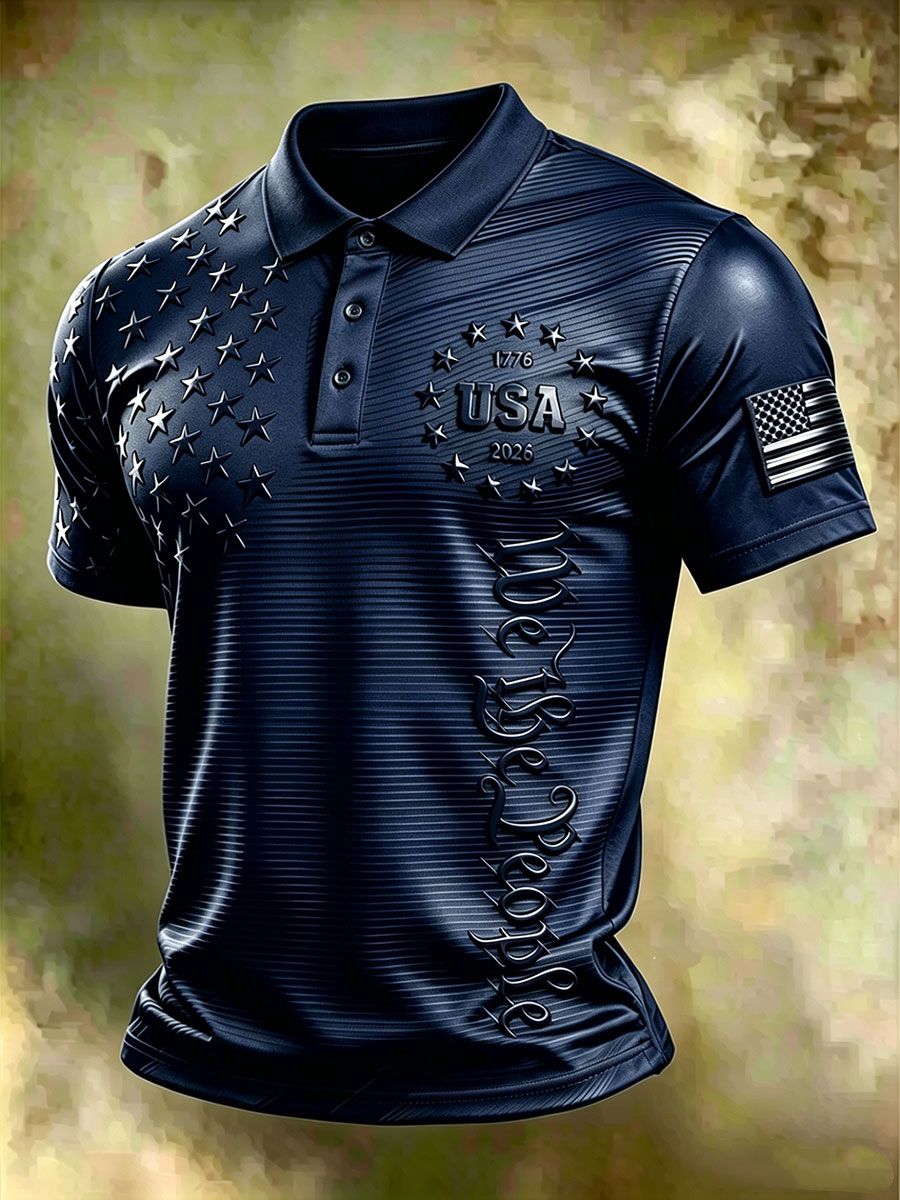 Men's American 250 polo shirt