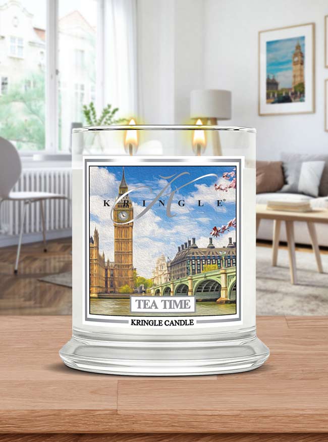 Tea Time Medium Jar| Soy Candle