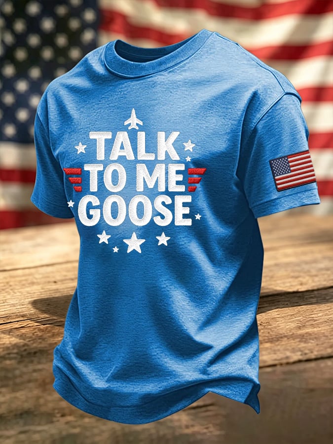 Men's Retro 40th Anniversary Printed Casual T-Shirt