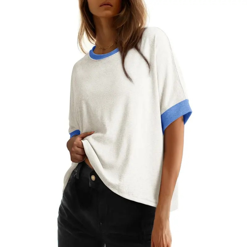 Women's Tops for Women 2026 Loose Oversized Basic Tee Comfortable Soft Fabric Flattering Fit