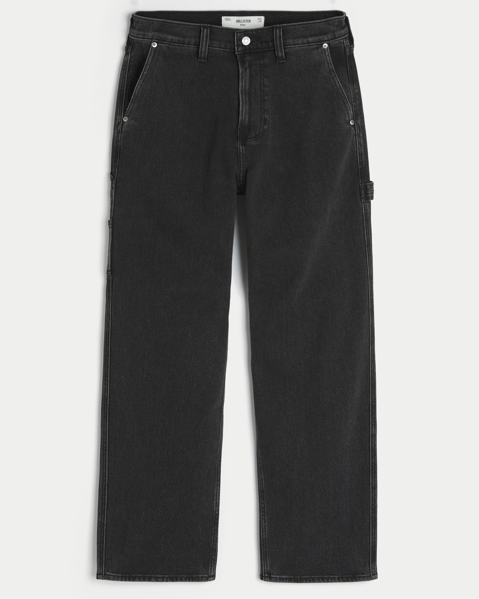 Light Wash Baggy Jeans