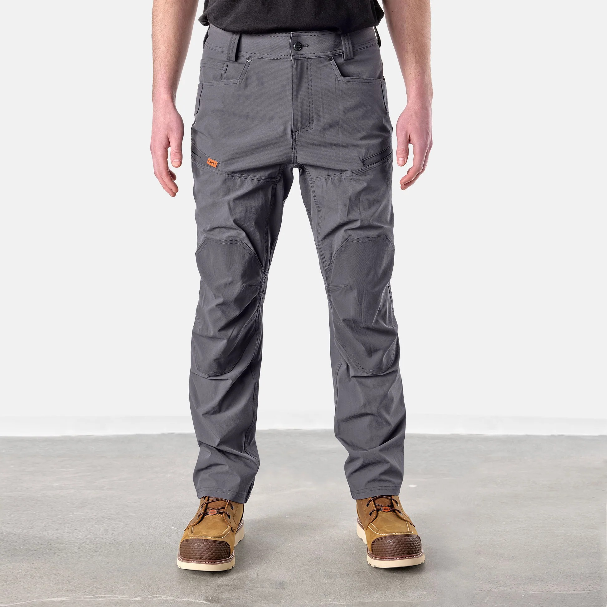 Men’s Performance Tech Work Pants – Stretch Utility Workwear Trousers