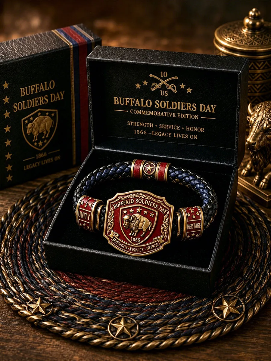 Buffalo Soldiers Day Unity Heritage Bracelet