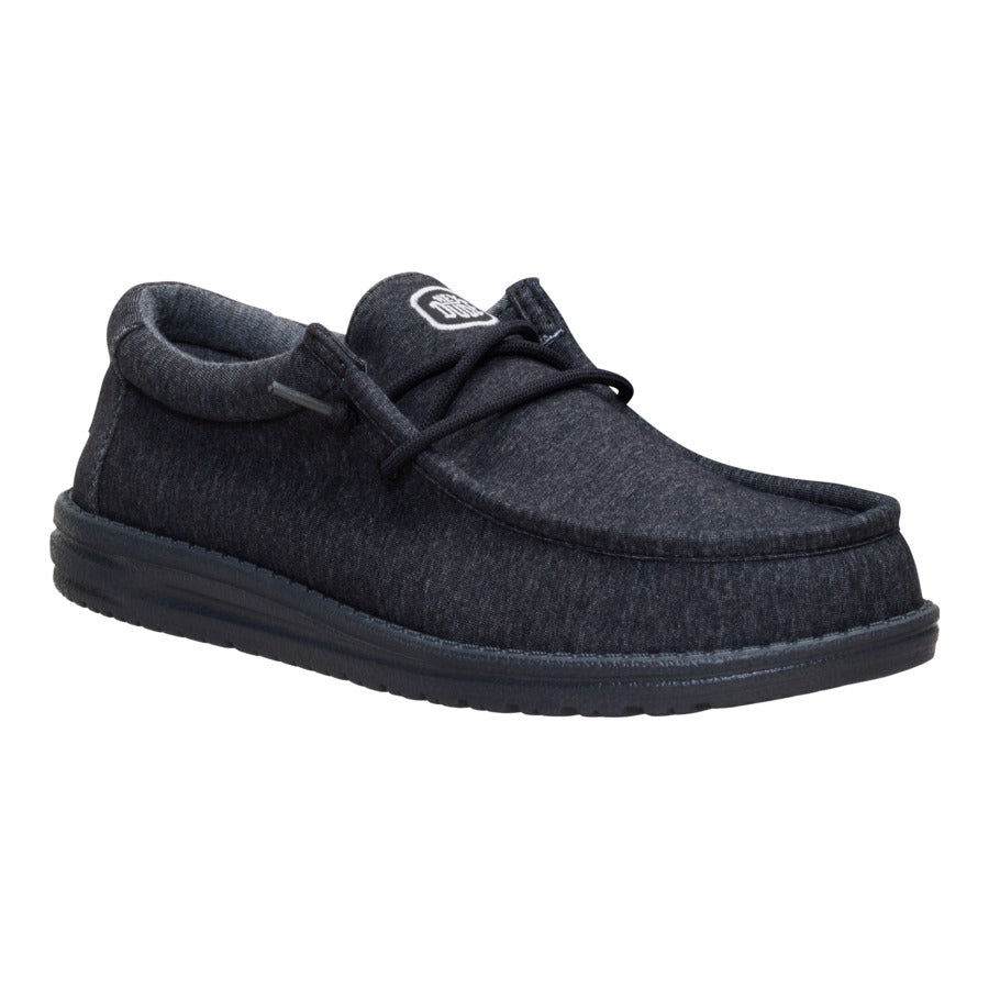 Wally Stretch Jersey Wide - Black/Black