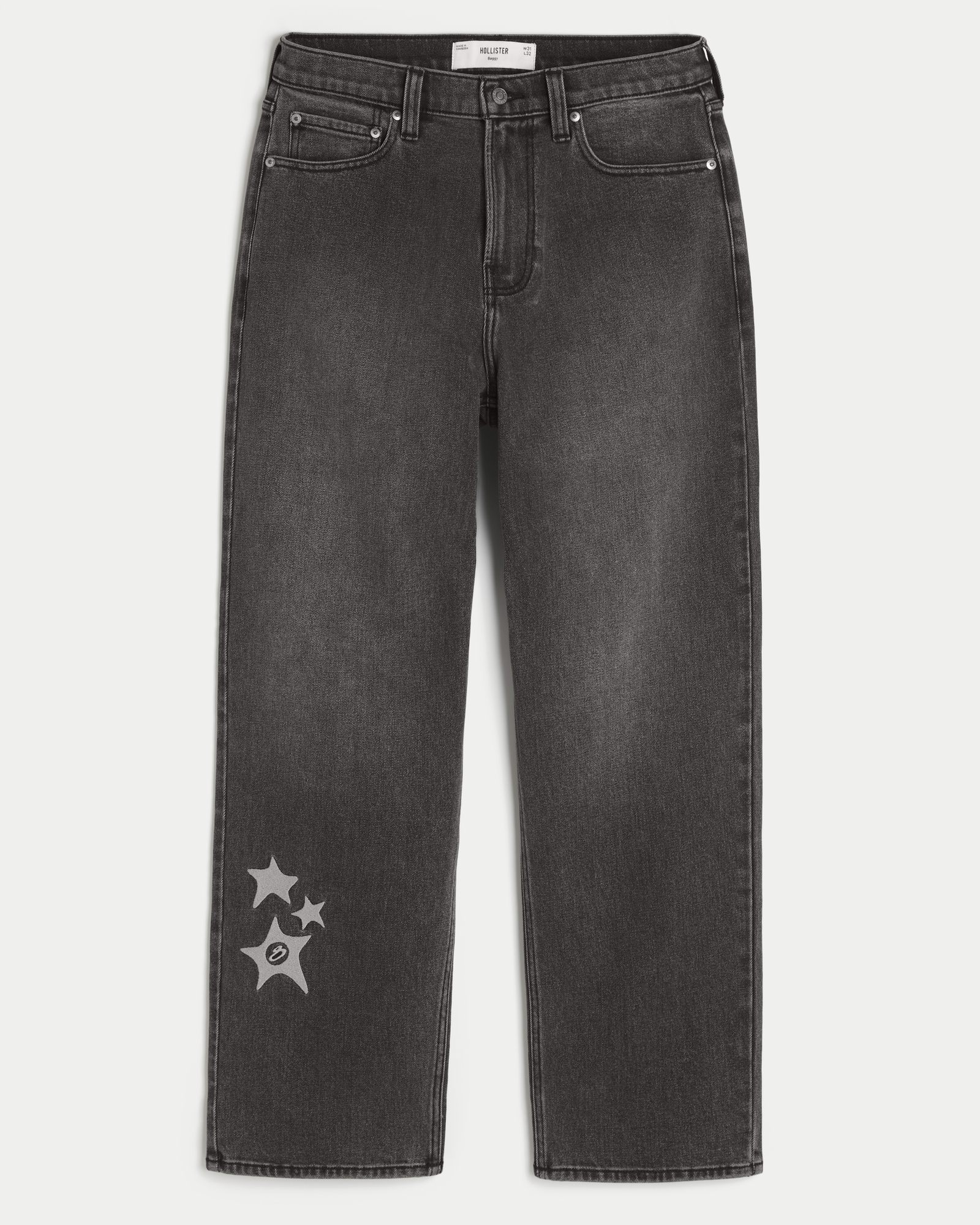Light Wash Baggy Jeans