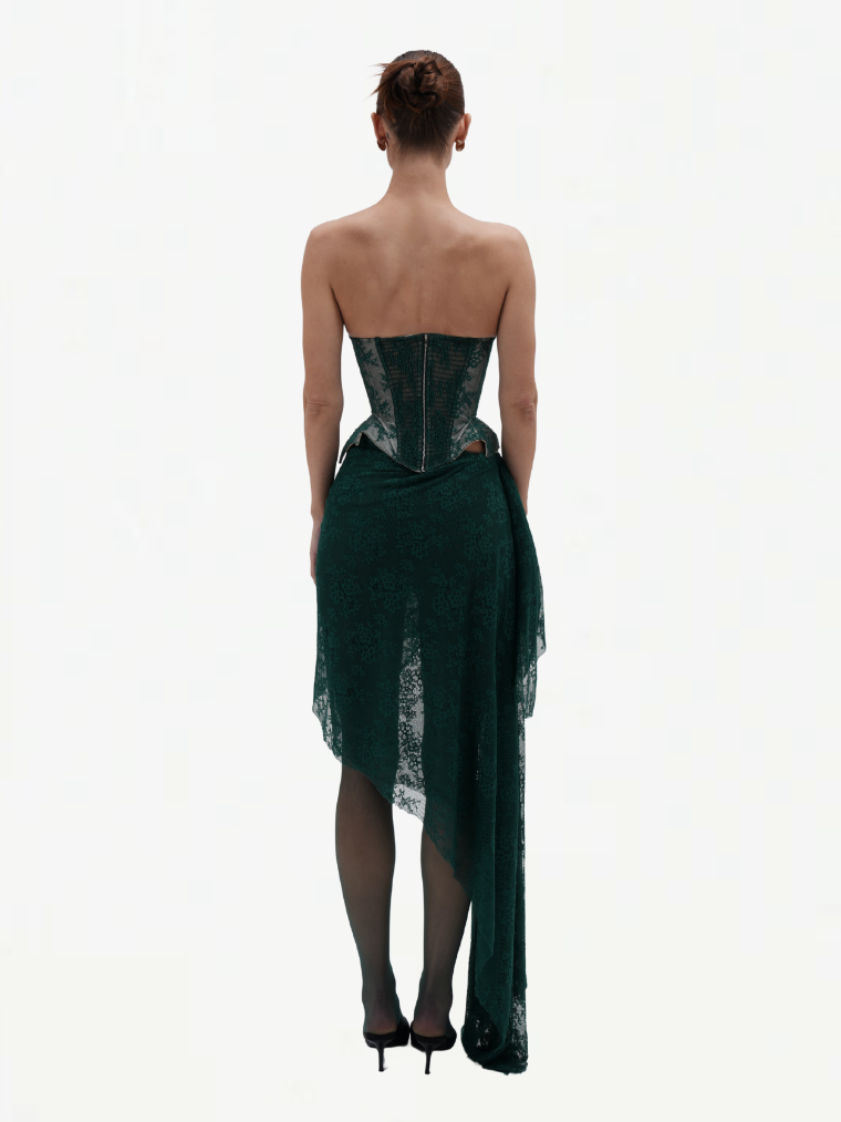 Emerald Luxe Corset