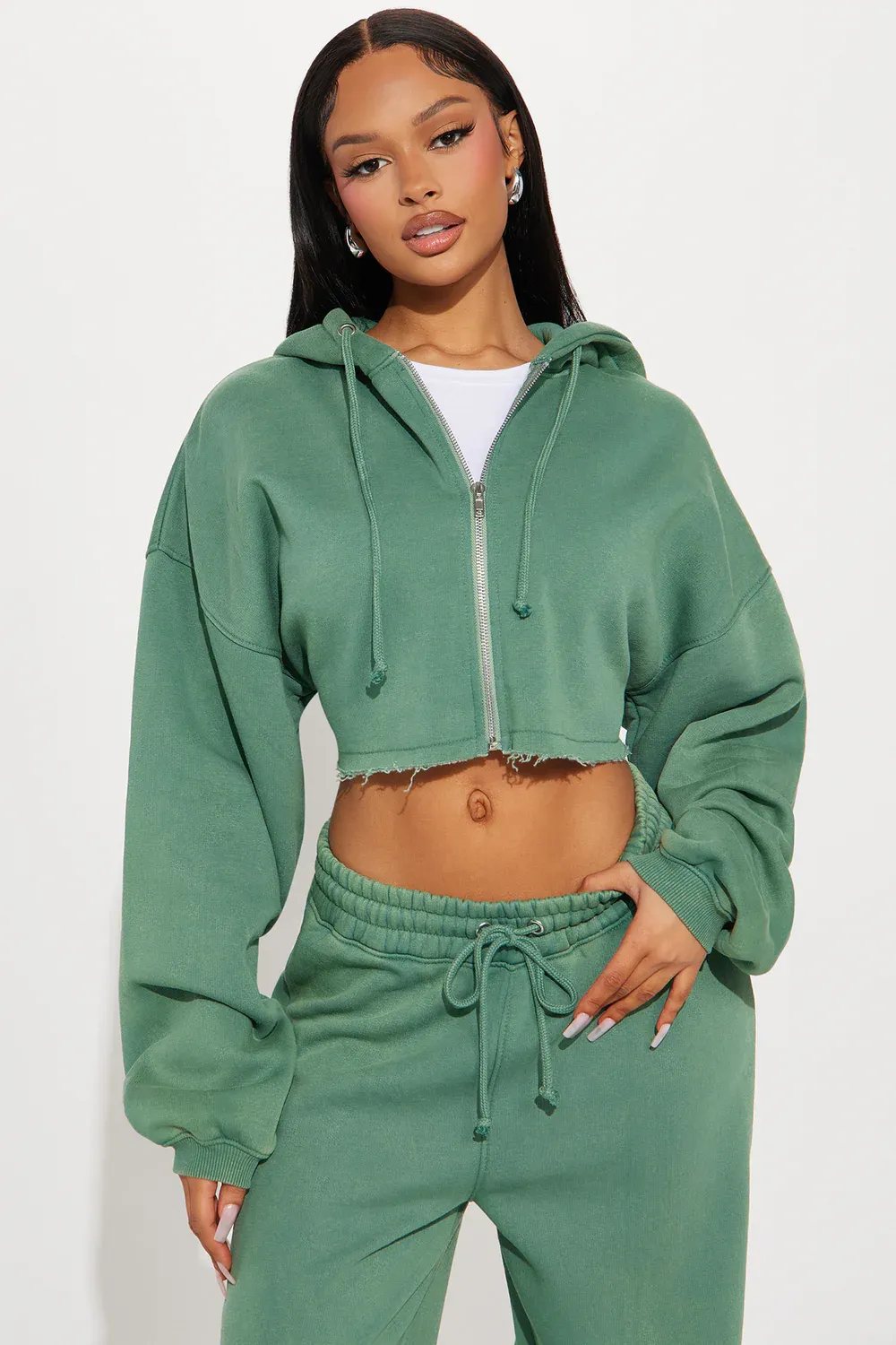 On The Go Fleece Pant Set