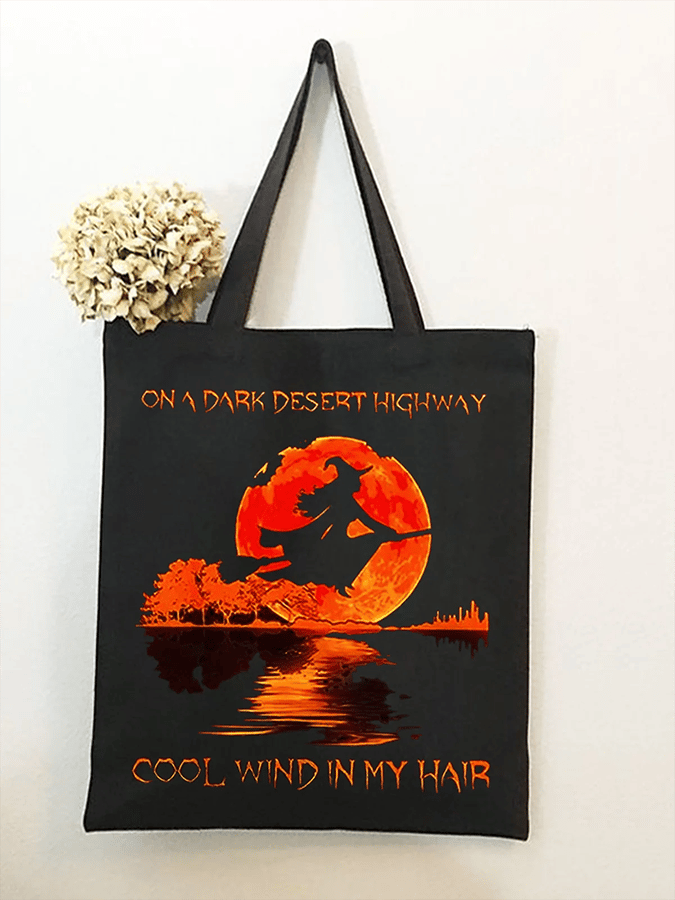 Halloween Print Shoulder Bag