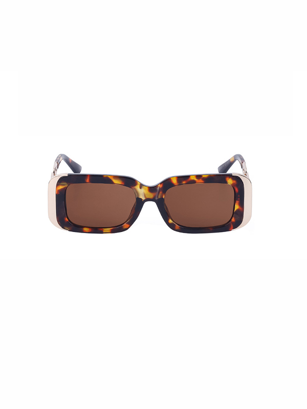 Geometric Sun-Protection Sunglasses Accessories