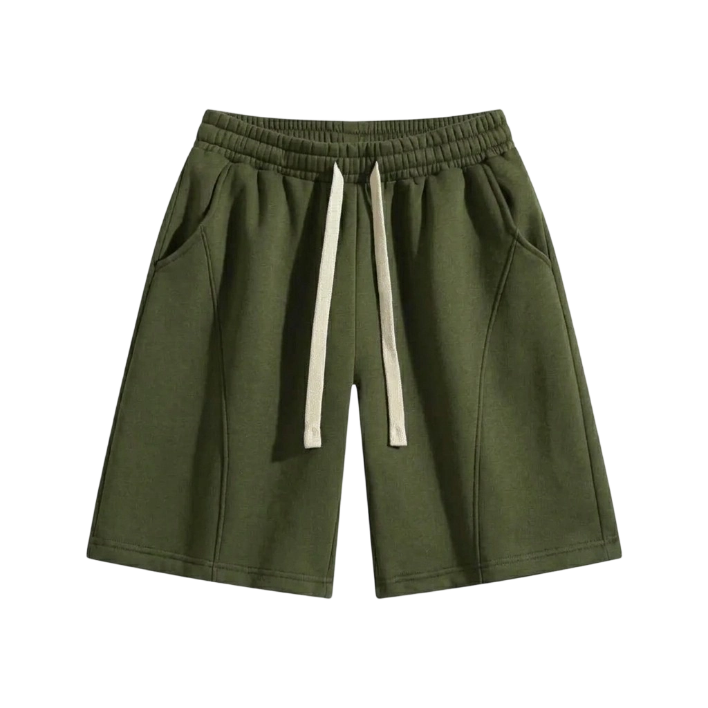 Unisex Vintage Washed Casual Shorts – Lightweight Breathable Streetwear Shorts