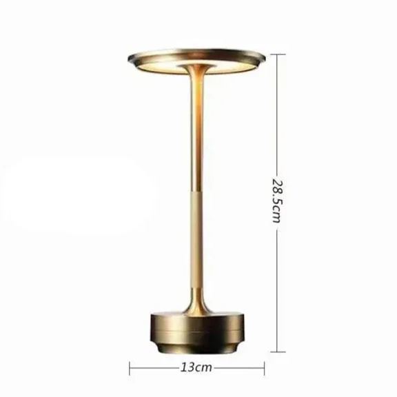 Ecolume Wireless Table Lamp - Dimmable & Rechargeable Waterproof Desk Light