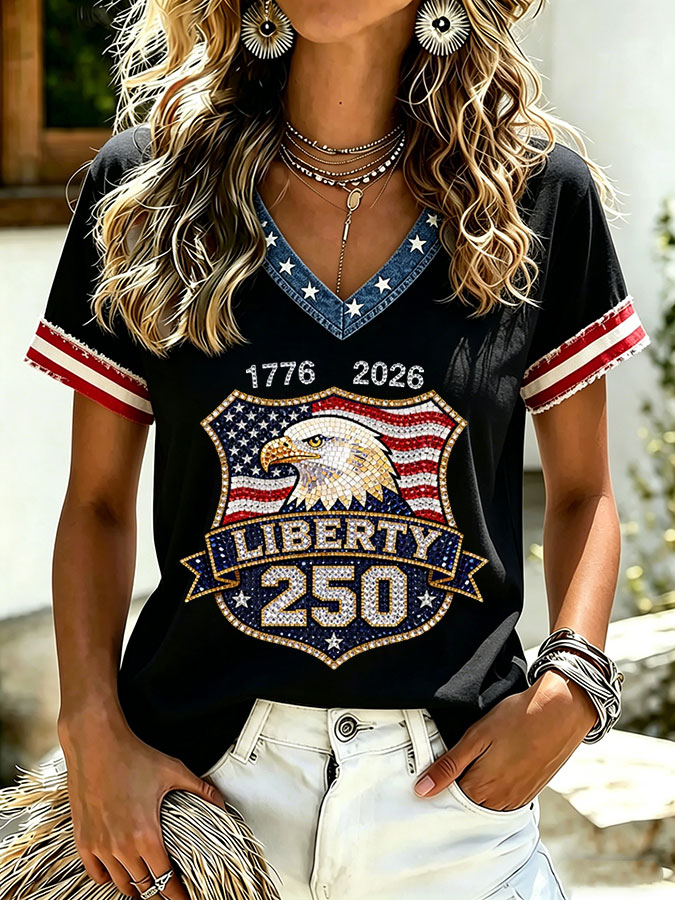 Women's 250 Year Print Short Sleeve T-shirt