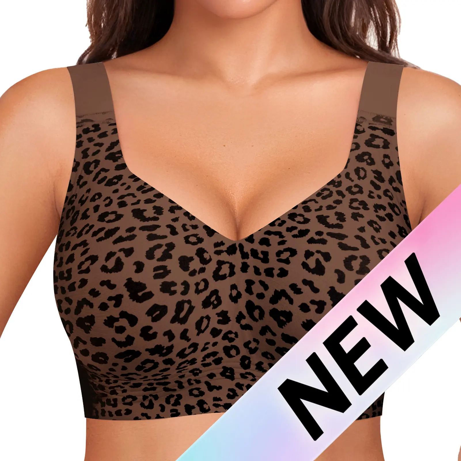 Women Wirefree Bras - Comfortable Wireless Padded Support