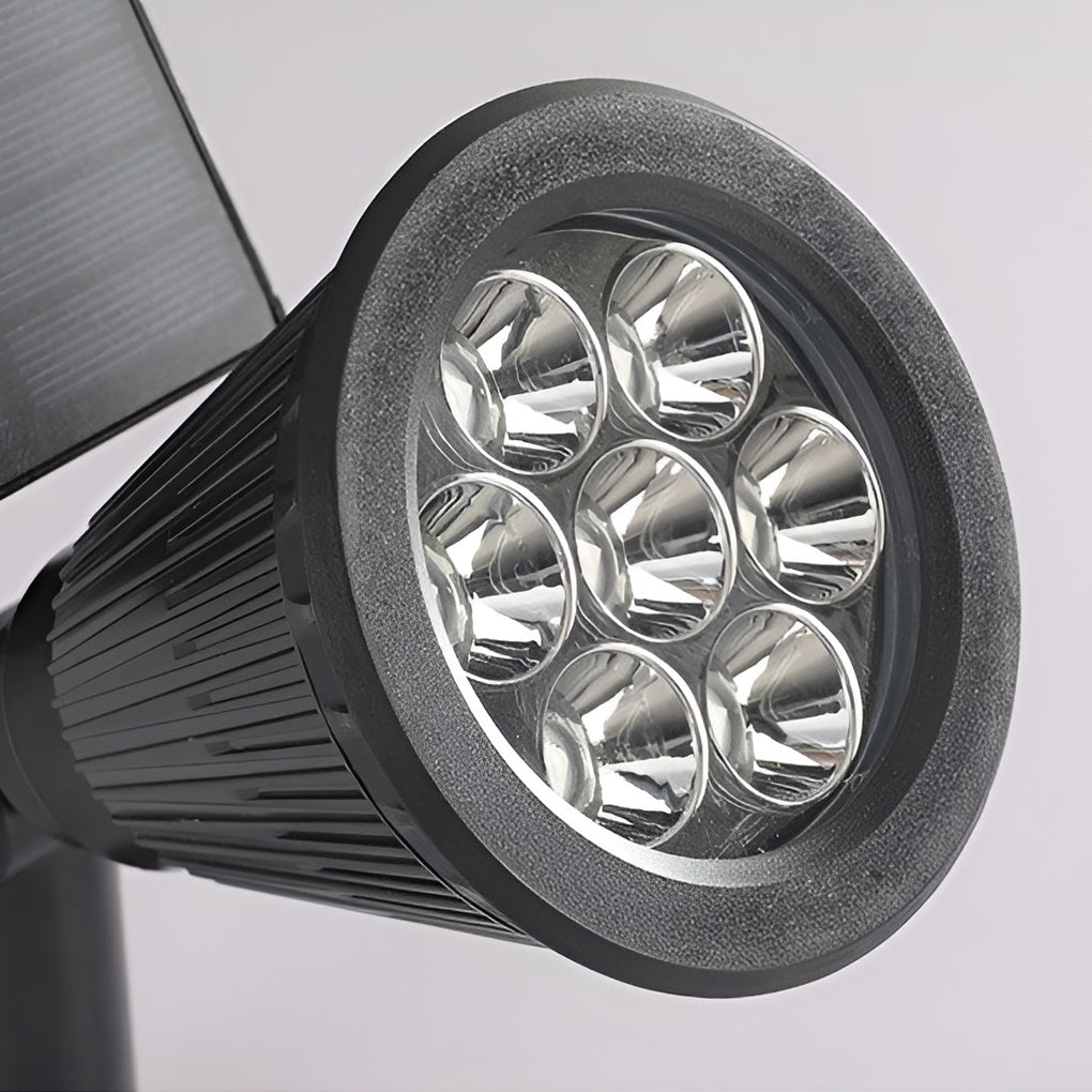 Waterproof LED 7W Modern Solar Tree Spotlights Landscape Lighting