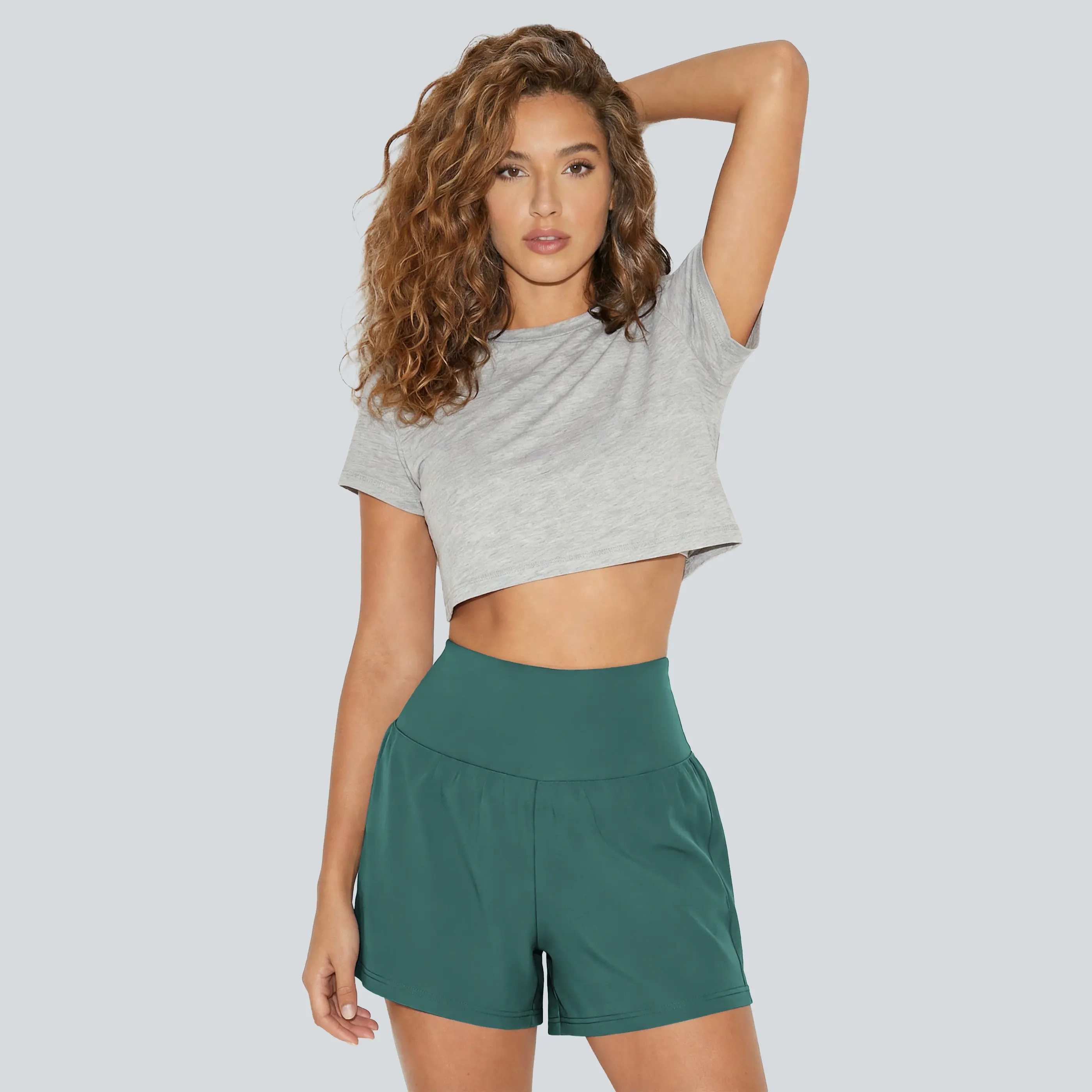 Women's Super High Waist Yoga Shorts