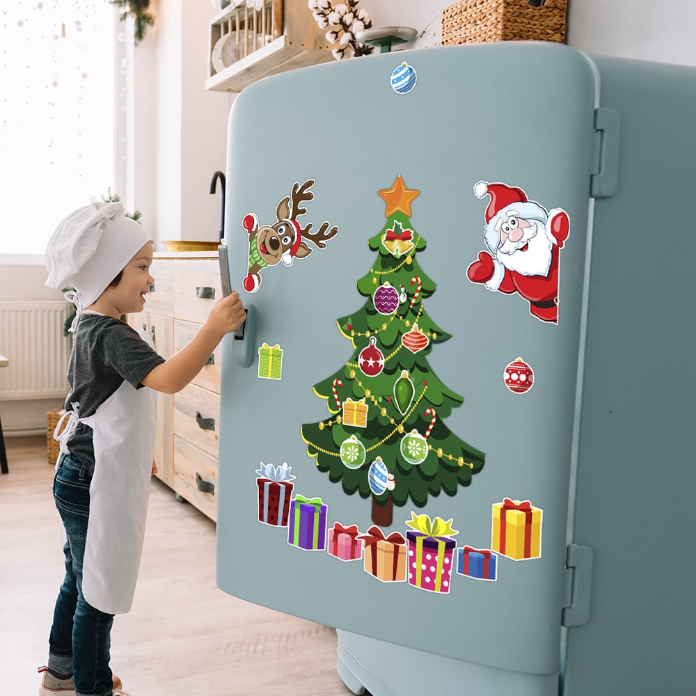 🎁🎅 Christmas Themed Magnetic Sticker