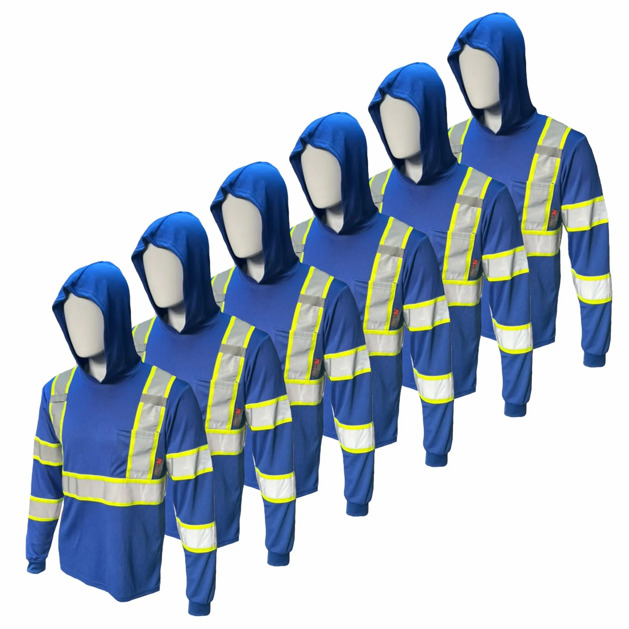 🔥🔥Tuglow Class 3 Premium Hi-Vis Long Sleeve Hoodie - Ultimate Work Protection