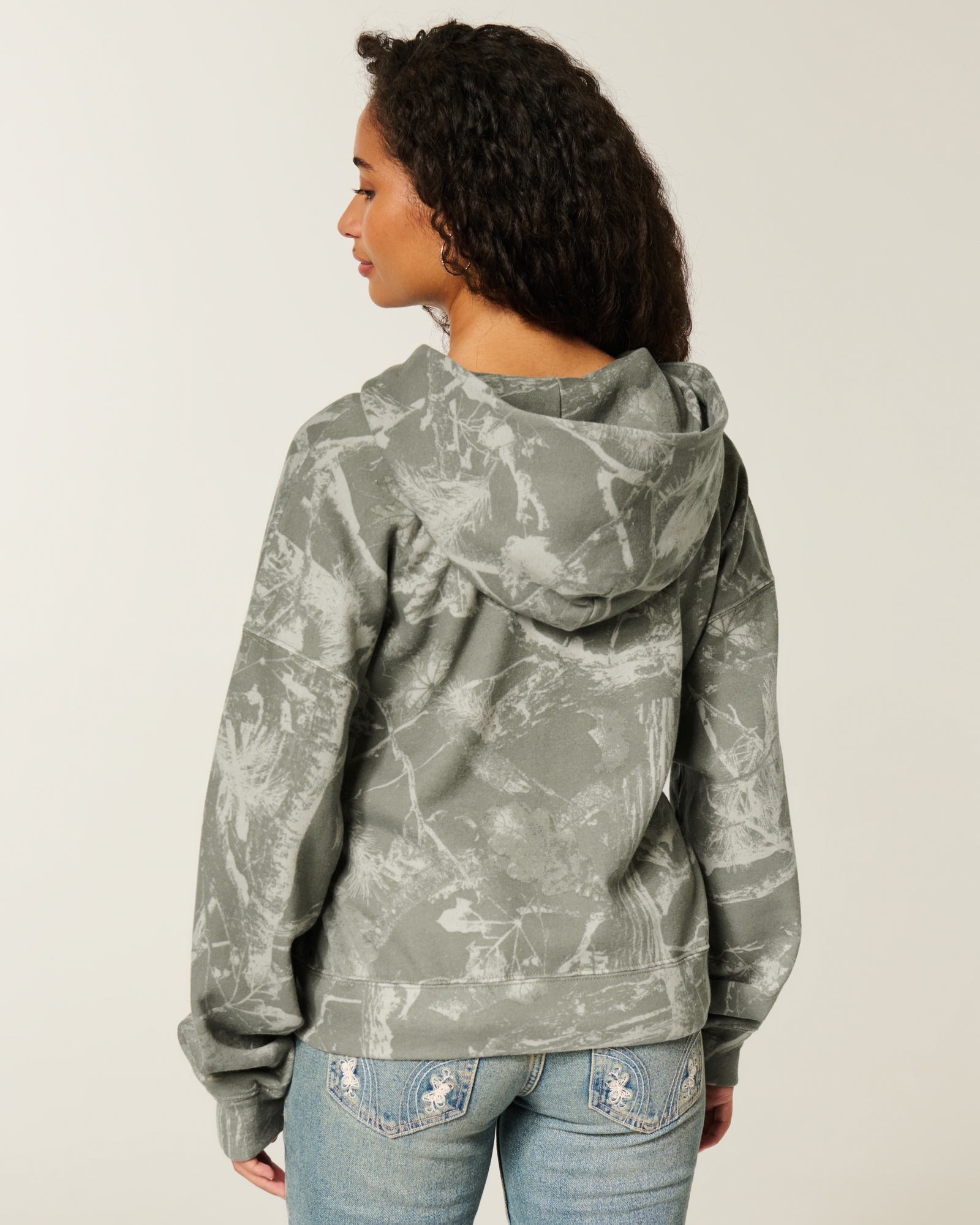 Oversized Zip-Up Hoodie