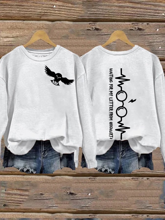 Women's Halloween Print Casual Sweatshirt