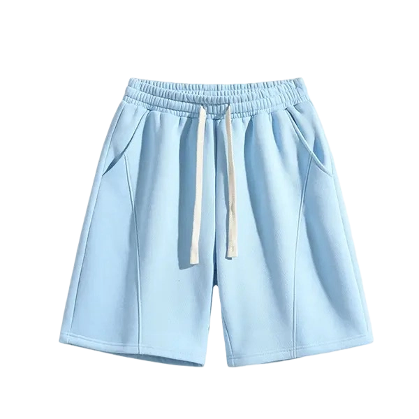 Solid Pocket Waist Shorts, Lightweight Breathable Shorts, Casual Breathable Comfortable Shorts for Running Gym Workout, Men's Bottoms for All Seasons