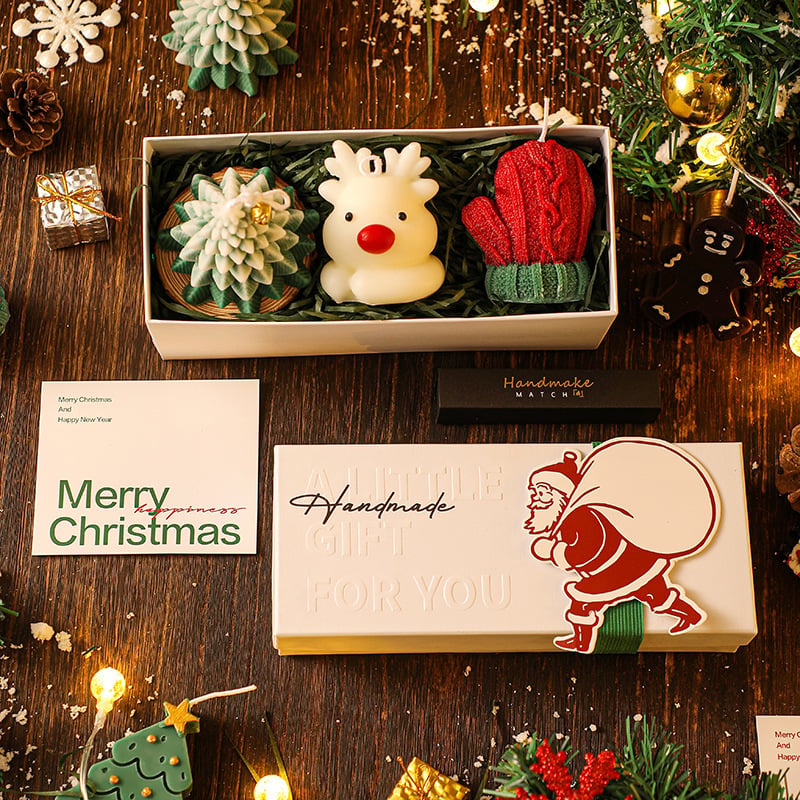 🎄Christmas Aroma Candle Ornament Gift Box