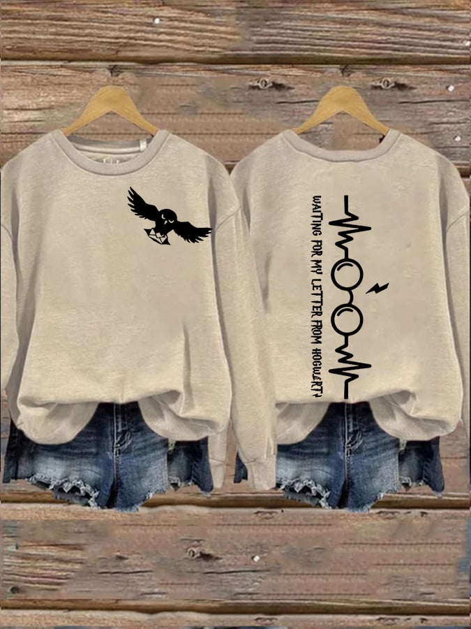 Women's Halloween Print Casual Sweatshirt