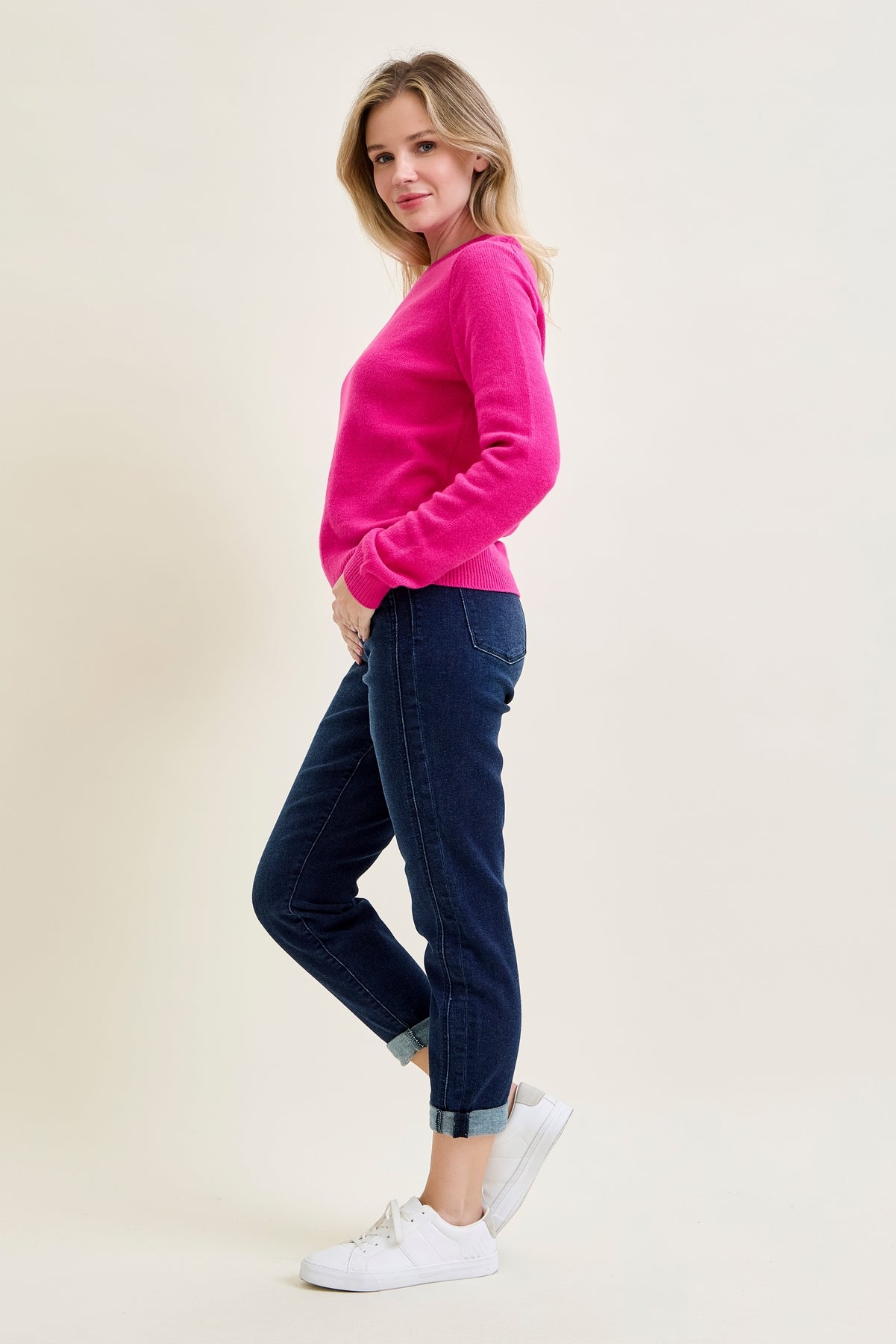 Maya High Rise Boyfriend Jeans
