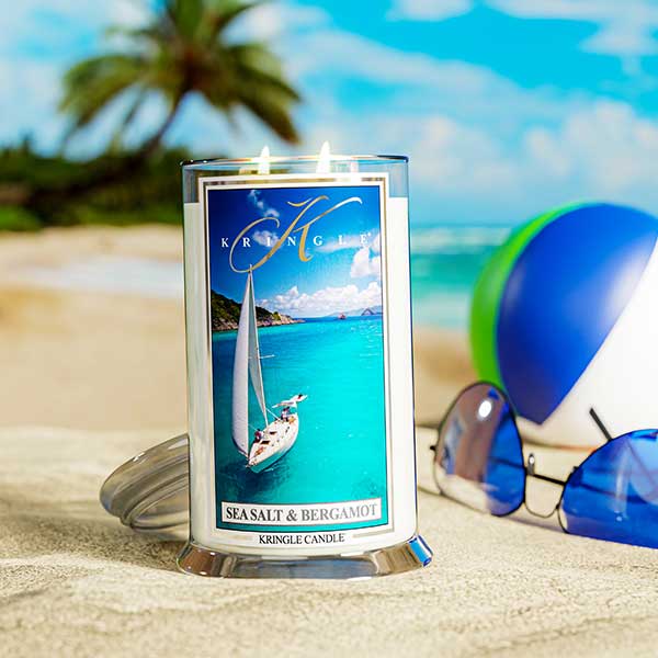Sea Salt & Bergamot Large Jar | Soy Candle