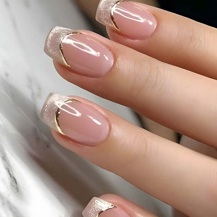 Blush Glitz – S Squoval
