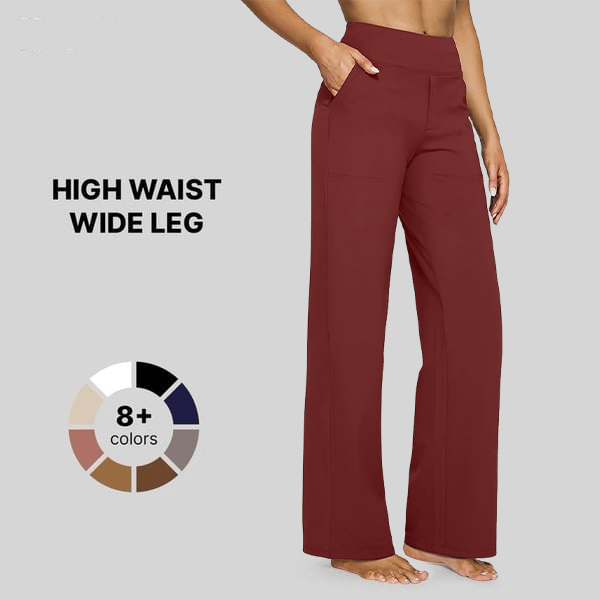 🏆Flash Sale⚡ 50K+ SOLD! Almost Gone-💥Loose High-Waist Business Casual Pants Yoga Pants
