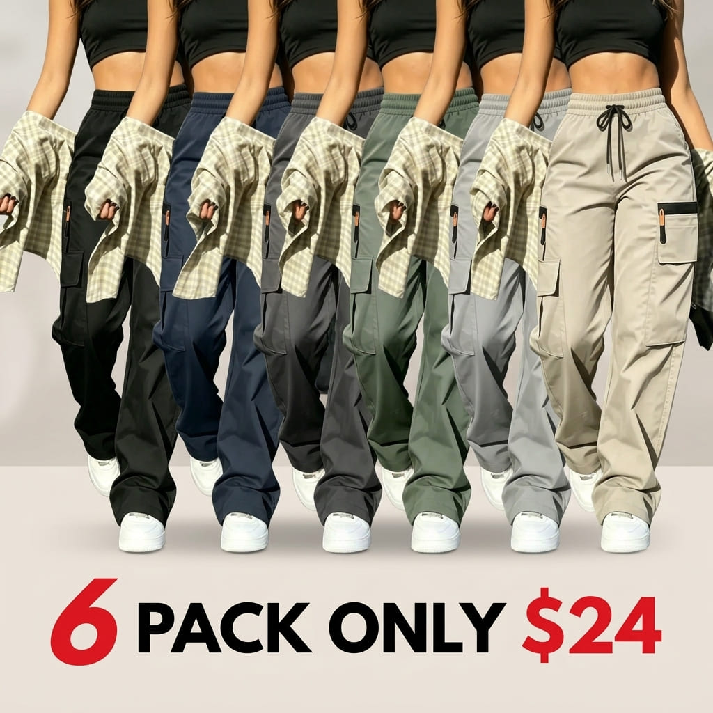 Women’s Summer Breathable Cargo Pants