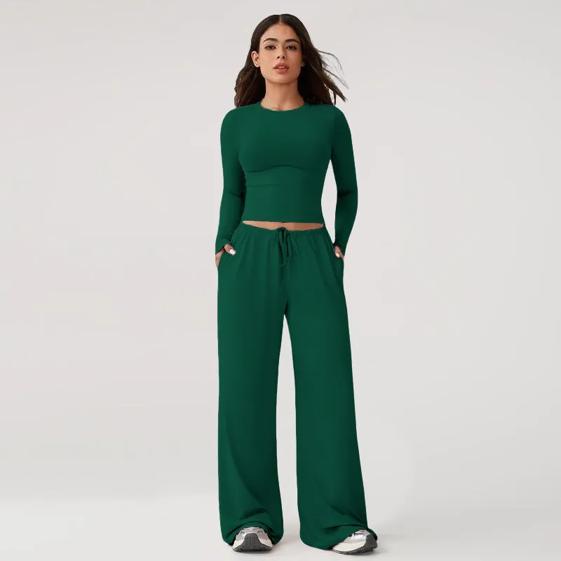 Women's 2-Piece Set With Stretchy Fabric