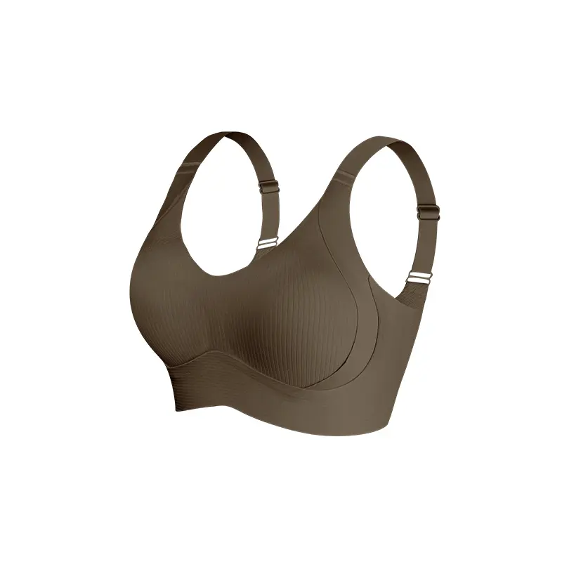 Women's Solid Wireless Comfort Push Up Bra