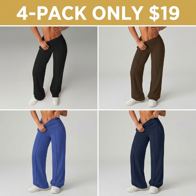 🔥High-Waist Office & Fit Pants