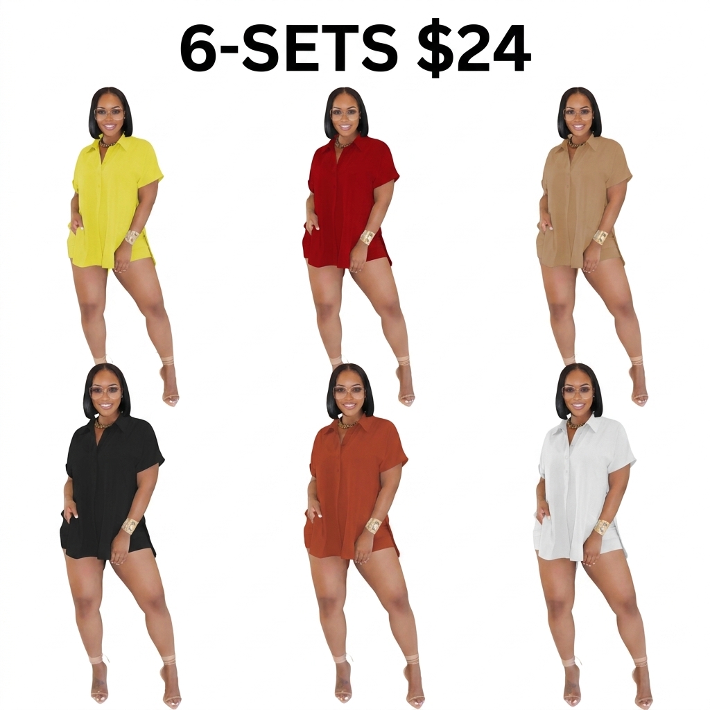 Short Sets for Women Short Sleeve Top Shorts 2 Piece Summer Beach Vacation Outfits Lounge Tracksuits