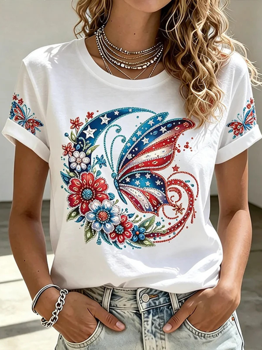 Women's 250th Anniversary Printed T-shirt