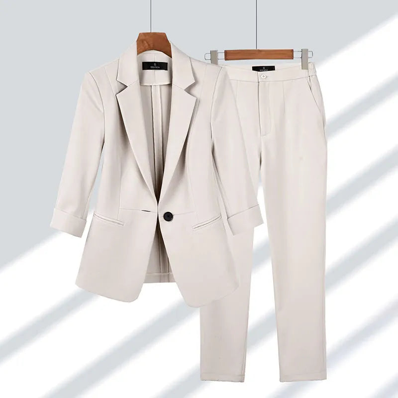 Cherry | Formal Blazer Set