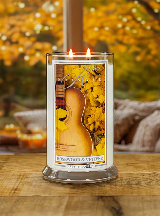 Rosewood & Vetiver Large Jar | Soy Candle