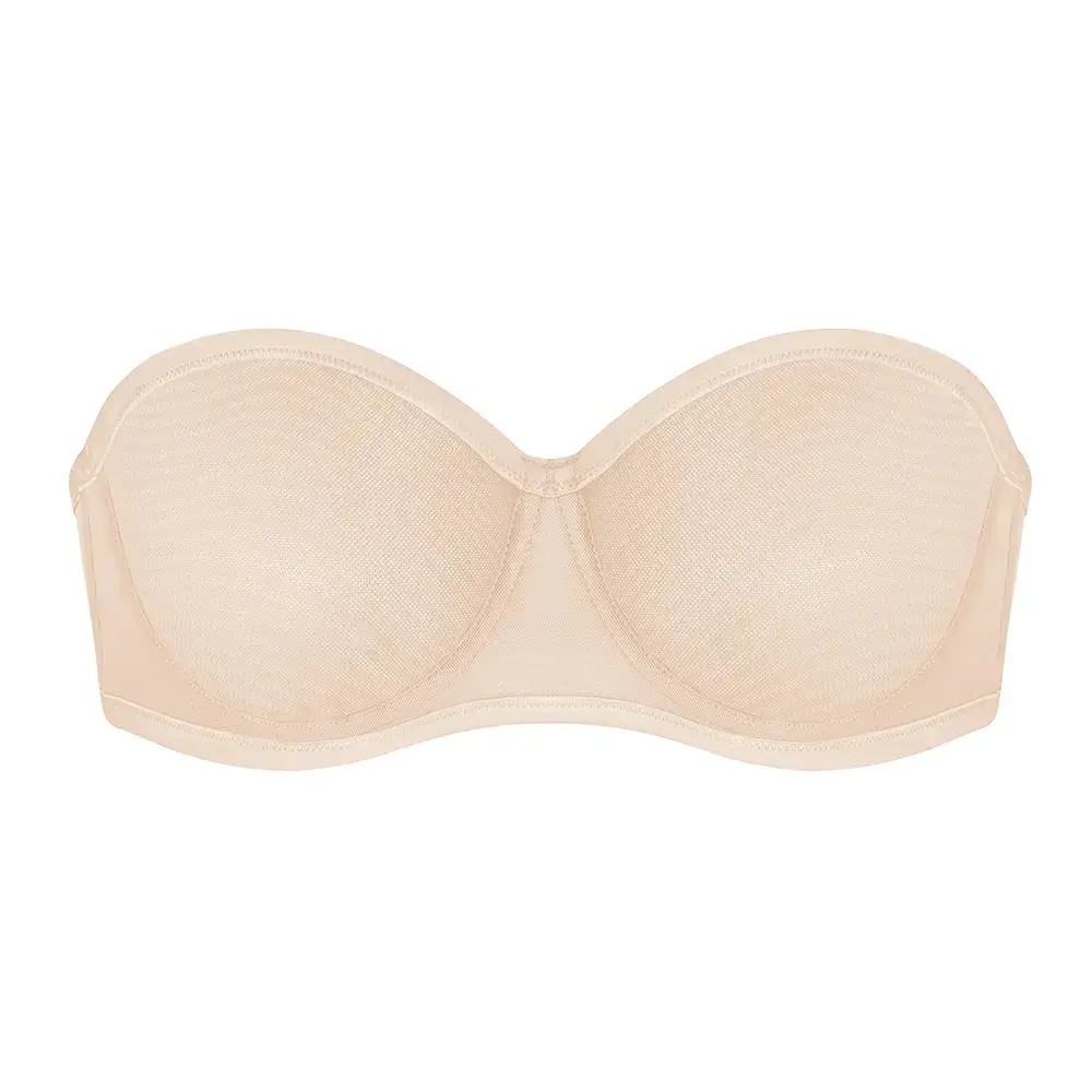 Women's 6-Pack Strapless Minimizer Bra – Convertible Bandeau Underwire Unlined for Large Bust